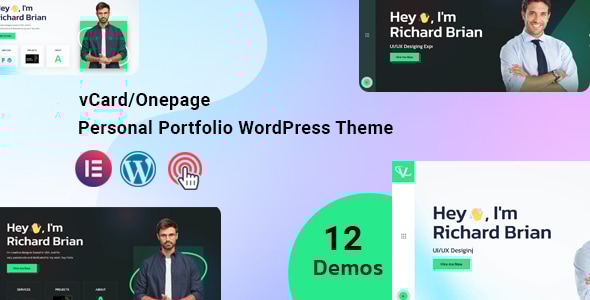 Ventix Personal Portfolio WordPress Logo